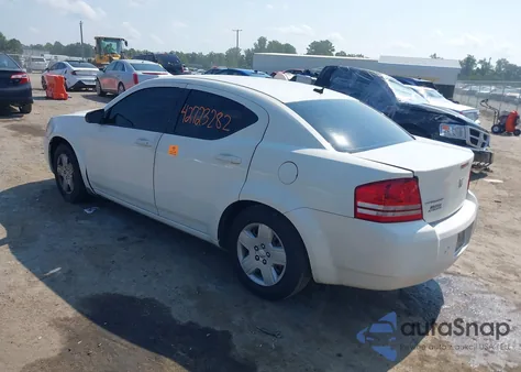 2008 Dodge Avenger Se from USA, damaged, VIN 1B3LC46KX8N129397